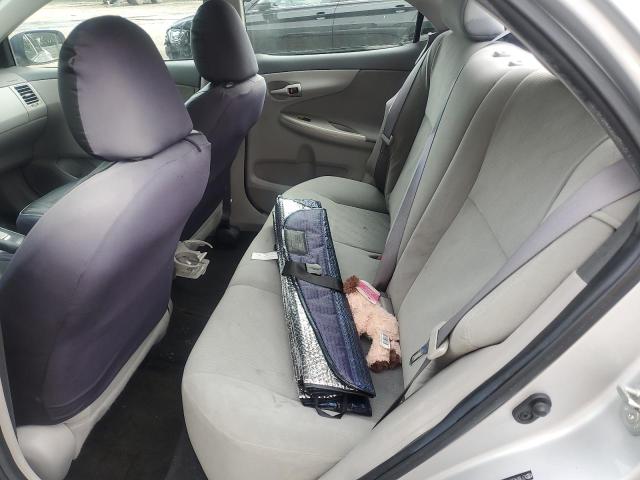 2T1BU4EE6AC284394 - 2010 TOYOTA COROLLA BASE SILVER photo 10