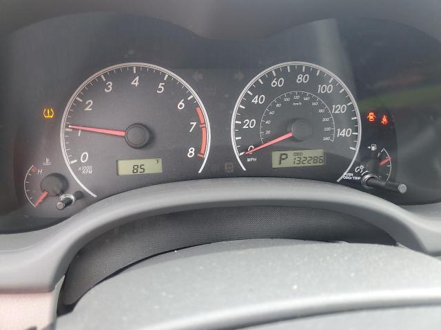 2T1BU4EE6AC284394 - 2010 TOYOTA COROLLA BASE SILVER photo 9