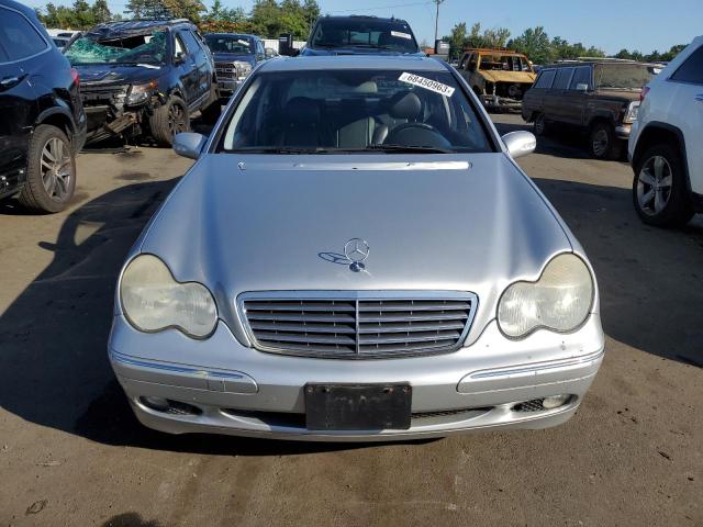 WDBRF61J74A552903 - 2004 MERCEDES-BENZ C 240 SILVER photo 5