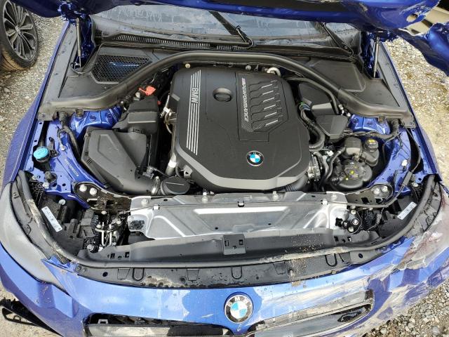 3MW53CM07N8C55733 - 2022 BMW M240XI BLUE photo 11