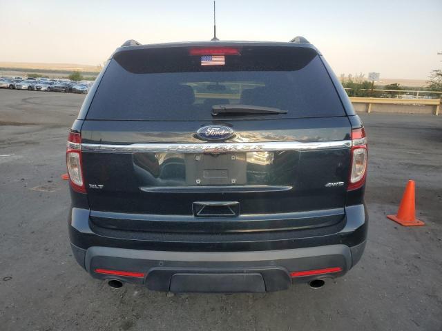 1FM5K8D86EGA91252 - 2014 FORD EXPLORER XLT Սև լուսանկար 6