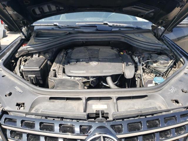4JGDA5HB2CA086939 - 2012 MERCEDES-BENZ ML 350 4MATIC BLACK photo 12