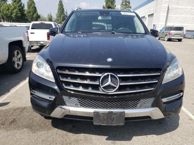 4JGDA5HB2CA086939 - 2012 MERCEDES-BENZ ML 350 4MATIC BLACK photo 5