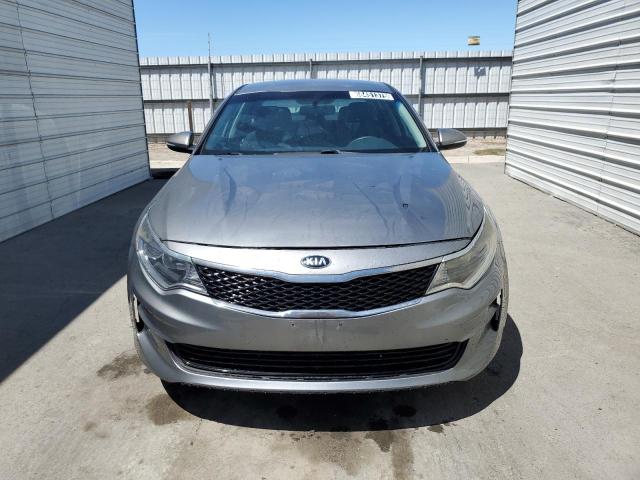 5XXGT4L35GG115897 - 2016 KIA OPTIMA LX GRAY photo 5