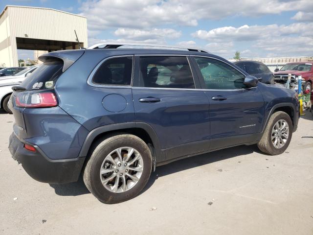 1C4PJMLB0MD160975 - 2021 JEEP CHEROKEE LATITUDE PLUS BLUE photo 3