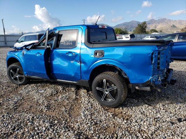 3FTTW8F96NRA11169 - 2022 FORD MAVERICK XL BLUE photo 2