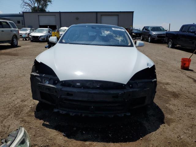 5YJSA1E28GF120436 - 2016 TESLA MODEL S Blanc photo 5