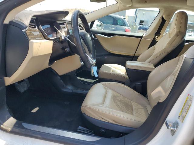 5YJSA1E28GF120436 - 2016 TESLA MODEL S Blanc photo 7