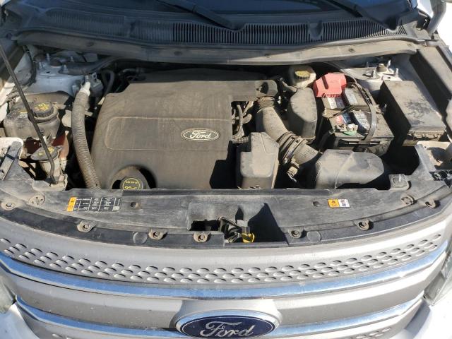 1FM5K7B8XEGB74129 - 2014 FORD EXPLORER WHITE photo 12