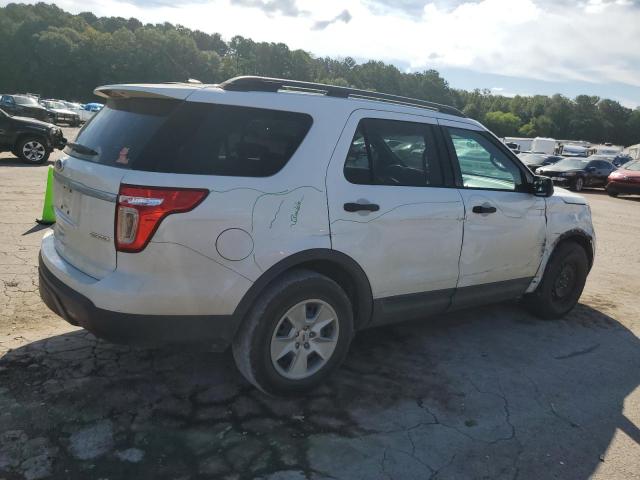 1FM5K7B8XEGB74129 - 2014 FORD EXPLORER WHITE photo 3