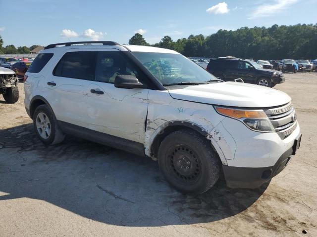 1FM5K7B8XEGB74129 - 2014 FORD EXPLORER WHITE photo 4