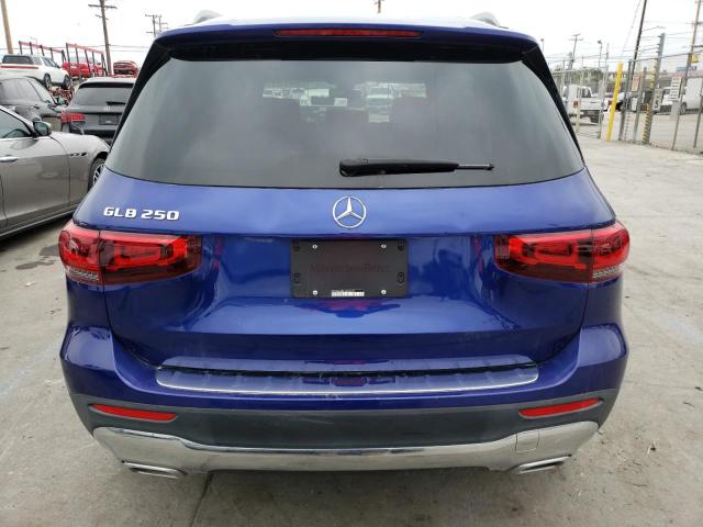 W1N4M4GB9LW034226 - 2020 MERCEDES-BENZ GLB 250 BLUE photo 6