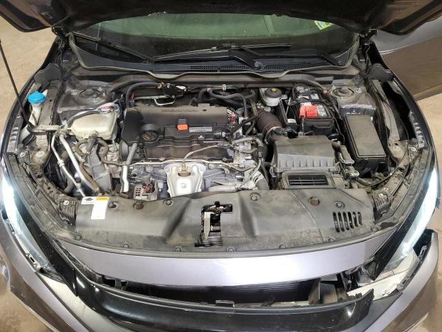 2HGFC2F65LH594059 - 2020 HONDA CIVIC LX GRAY photo 11