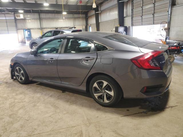 2HGFC2F65LH594059 - 2020 HONDA CIVIC LX GRAY photo 2