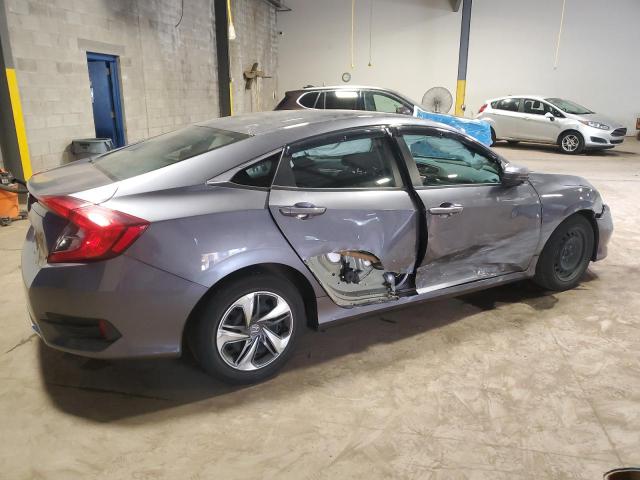 2HGFC2F65LH594059 - 2020 HONDA CIVIC LX GRAY photo 3