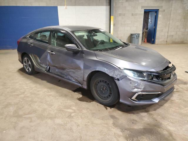 2HGFC2F65LH594059 - 2020 HONDA CIVIC LX GRAY photo 4