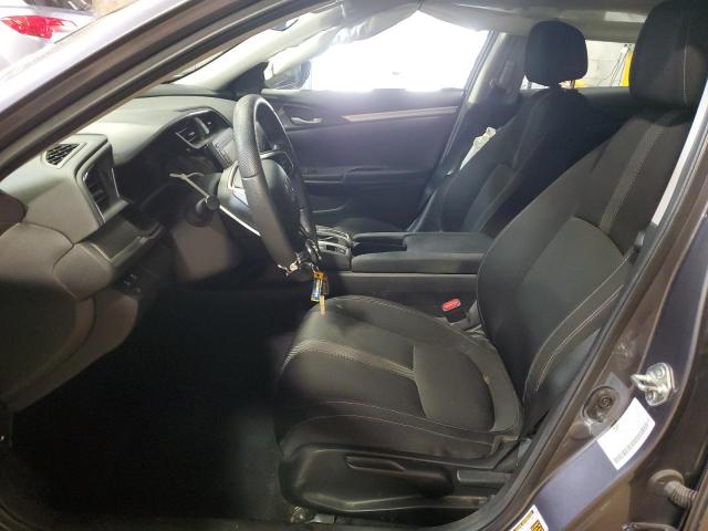 2HGFC2F65LH594059 - 2020 HONDA CIVIC LX GRAY photo 7