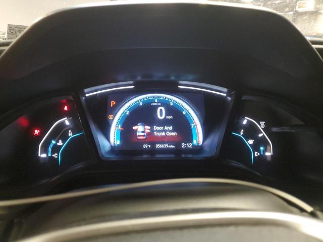 2HGFC2F65LH594059 - 2020 HONDA CIVIC LX GRAY photo 9