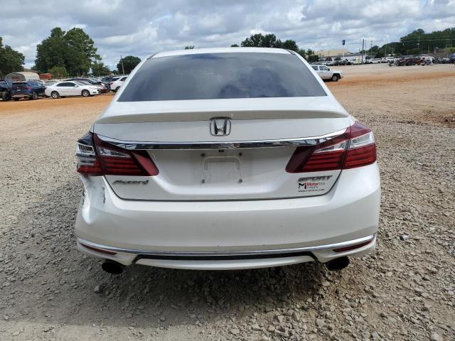 1HGCR2F58GA073754 - 2016 HONDA ACCORD SPORT WHITE photo 6