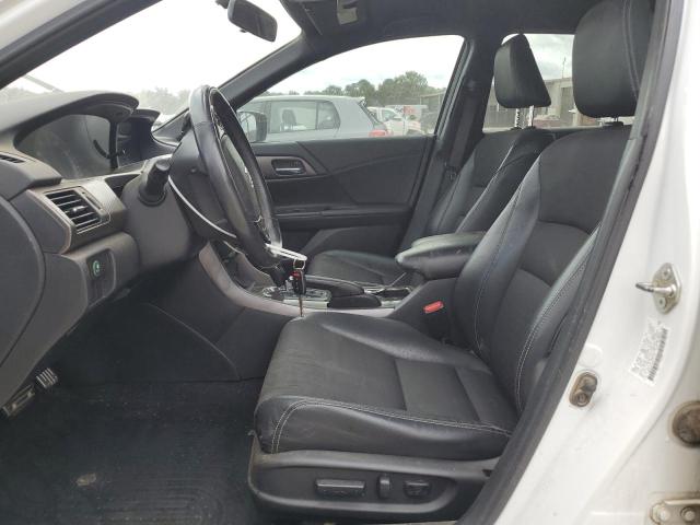 1HGCR2F58GA073754 - 2016 HONDA ACCORD SPORT WHITE photo 7