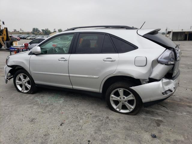 JTJHW31U782071536 - 2008 LEXUS RX 400H SILVER photo 2