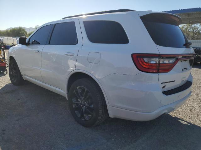 1C4RDJDG9NC100421 - 2022 DODGE DURANGO GT WHITE photo 2