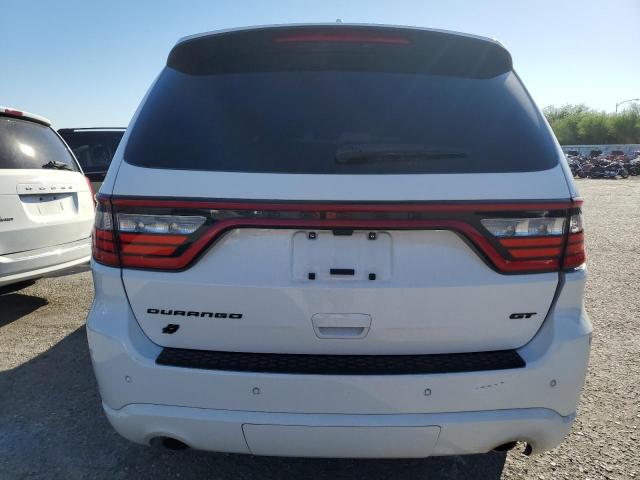 1C4RDJDG9NC100421 - 2022 DODGE DURANGO GT WHITE photo 6