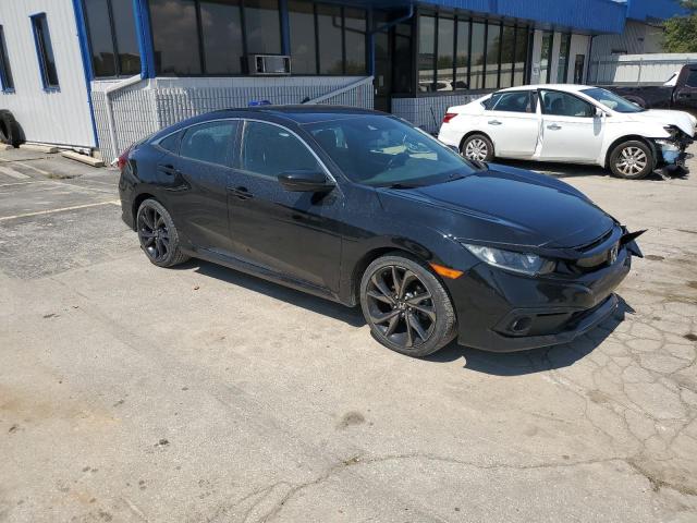 19XFC2F88KE002664 - 2019 HONDA CIVIC SPORT BLACK photo 4