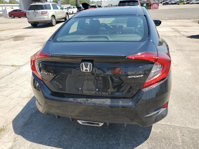 19XFC2F88KE002664 - 2019 HONDA CIVIC SPORT BLACK photo 6