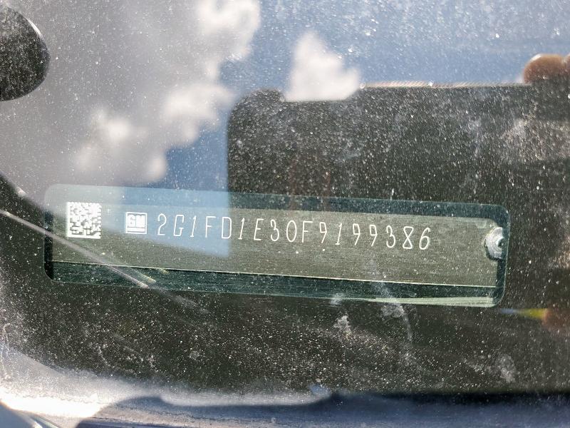 2G1FD1E30F9199386 - 2015 CHEVROLET CAMARO LT BLACK photo 12