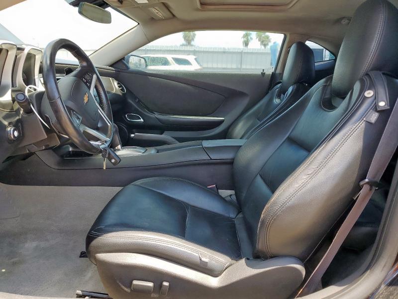 2G1FD1E30F9199386 - 2015 CHEVROLET CAMARO LT BLACK photo 7