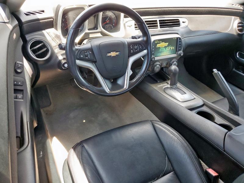 2G1FD1E30F9199386 - 2015 CHEVROLET CAMARO LT BLACK photo 8