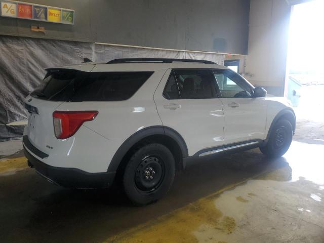 1FMSK8DH5NGB19433 - 2022 FORD EXPLORER XLT WHITE photo 3