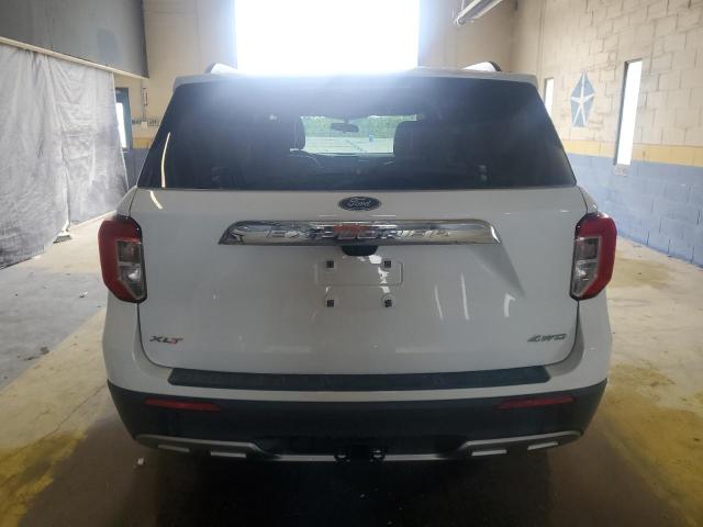 1FMSK8DH5NGB19433 - 2022 FORD EXPLORER XLT WHITE photo 6