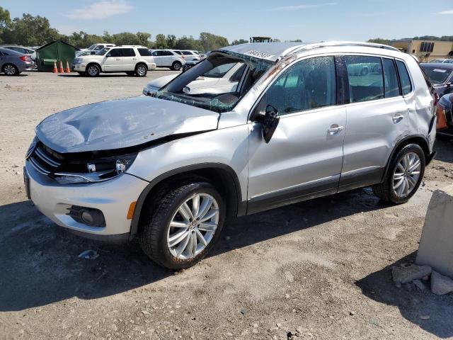 WVGAV7AX8CW516016 - 2012 VOLKSWAGEN TIGUAN S SILVER photo 1