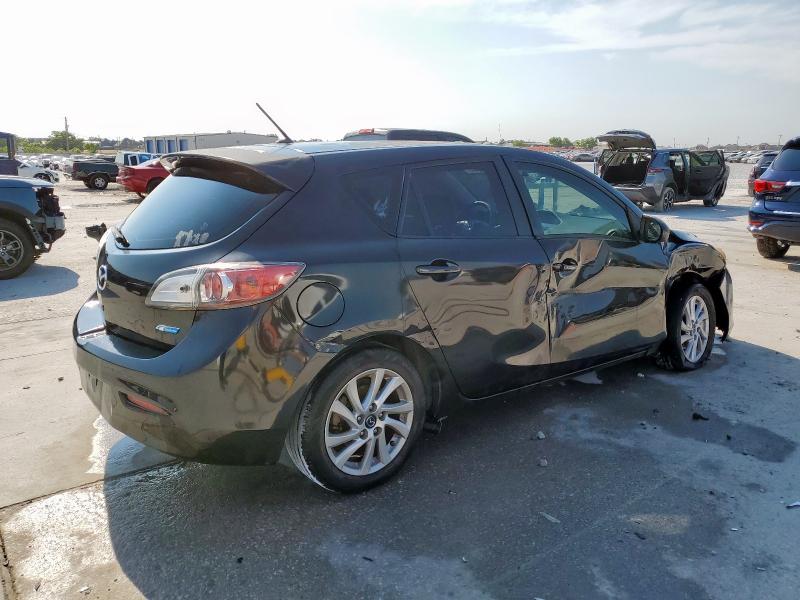 JM1BL1L77D1720040 - 2013 MAZDA 3 I BLACK photo 3