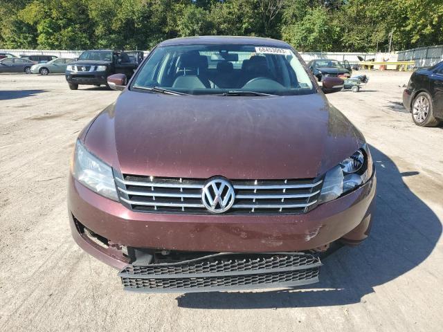 1VWBN7A31CC077830 - 2012 VOLKSWAGEN PASSAT SE MAROON photo 5