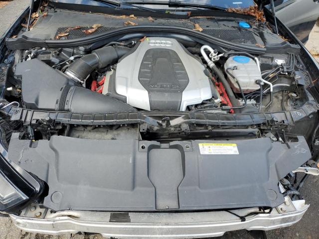 WAUHGAFC4GN030084 - 2016 AUDI A6 PRESTIGE შავი ფოტო 11