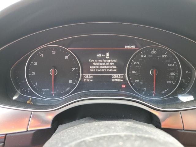 WAUHGAFC4GN030084 - 2016 AUDI A6 PRESTIGE შავი ფოტო 9