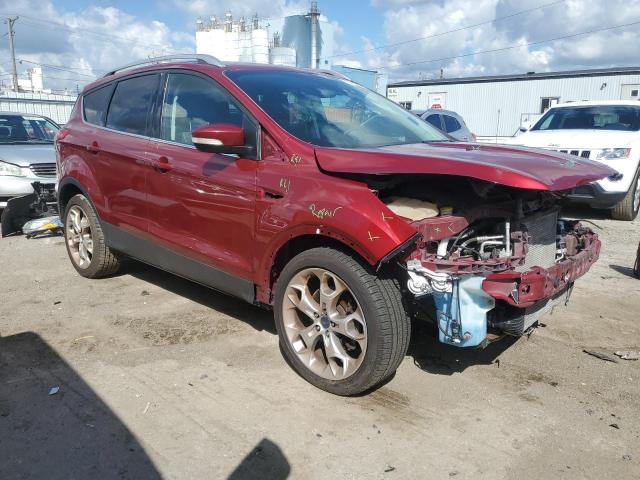 1FMCU0J97GUA92804 - 2016 FORD ESCAPE TITANIUM RED photo 4