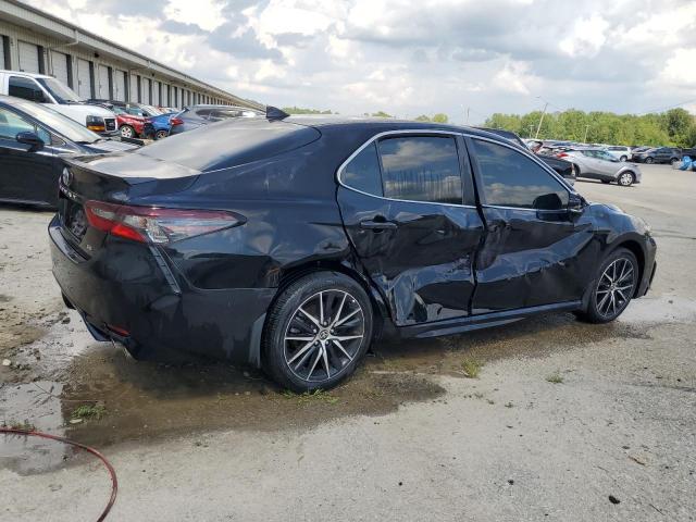 4T1G11AK8NU700801 - 2022 TOYOTA CAMRY SE 黑色 照片 3