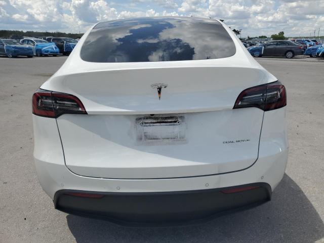 5YJYGAEE9MF208815 - 2021 TESLA MODEL Y WHITE photo 6