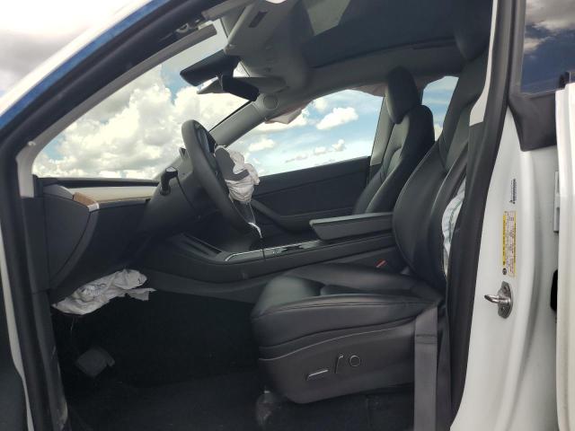 5YJYGAEE9MF208815 - 2021 TESLA MODEL Y WHITE photo 7