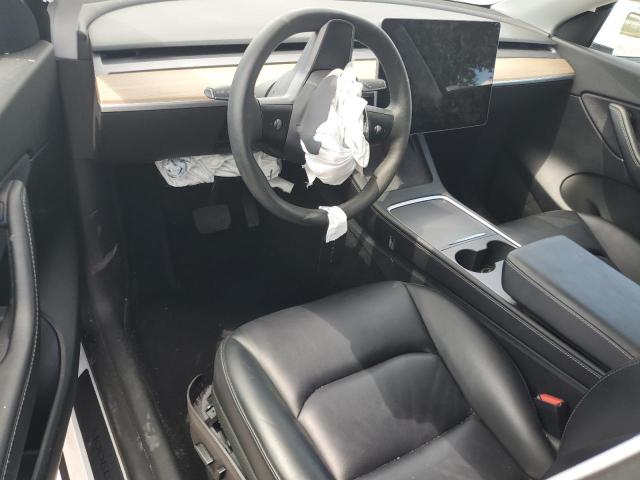 5YJYGAEE9MF208815 - 2021 TESLA MODEL Y WHITE photo 8