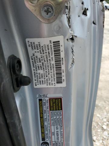 2HGFG4A51EH700329 - 2014 HONDA CIVIC SI SILVER photo 12