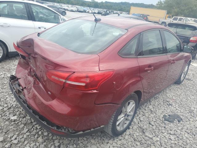 1FADP3F29HL298149 - 2017 FORD FOCUS SE RED photo 3