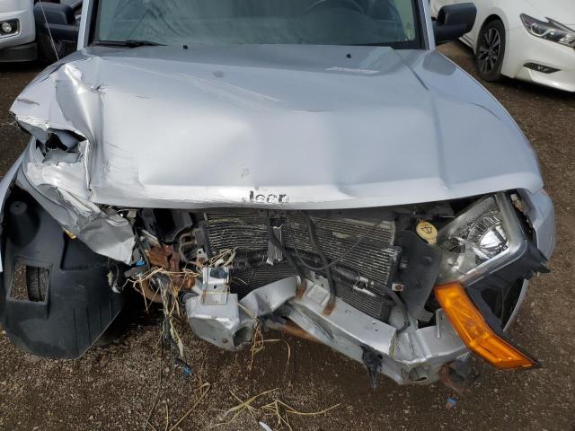 1J8HG48P07C578690 - 2007 JEEP COMMANDER SILVER photo 11