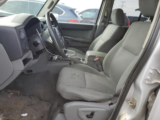 1J8HG48P07C578690 - 2007 JEEP COMMANDER SILVER photo 7
