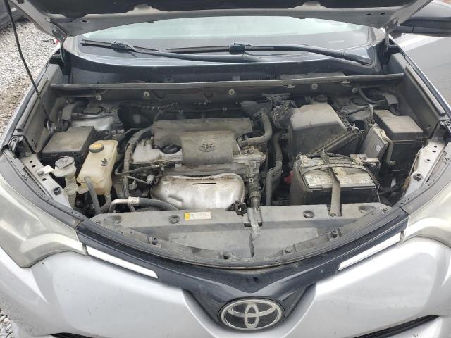 2T3ZFREV3JW433629 - 2018 TOYOTA RAV4 LE Մոխրագույն լուսանկար 12