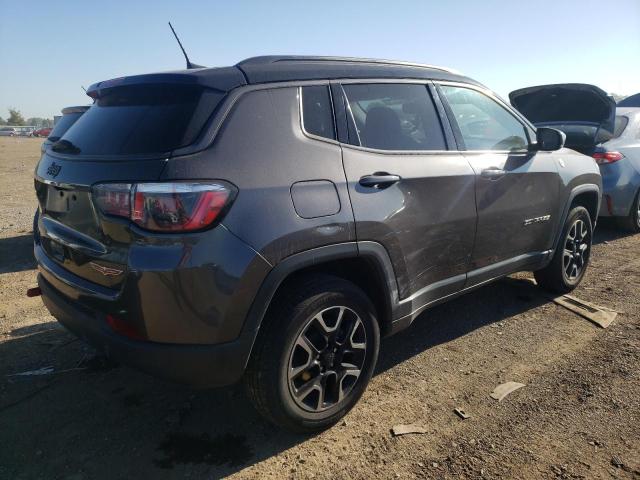 3C4NJDDB5KT740008 - 2019 JEEP COMPASS TRAILHAWK GRAY photo 3